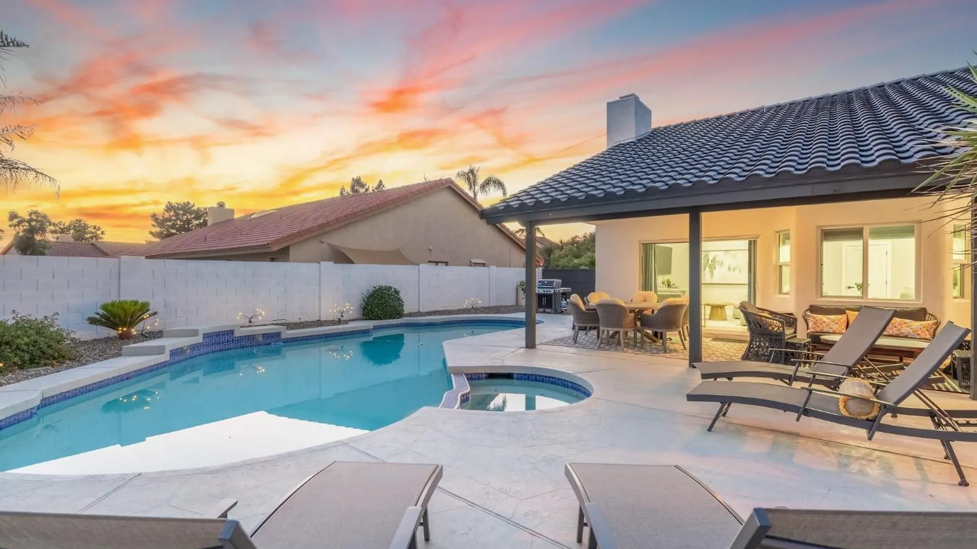 Ferienhaus Modern Escape With Pool Ping Pong & Putting Green Phoenix
